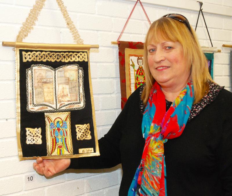 Pictures: Roscrea George Cunningham talk and Book of Dimma Project