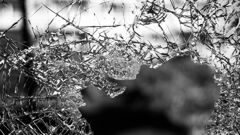 Smashing spree at Lifford property