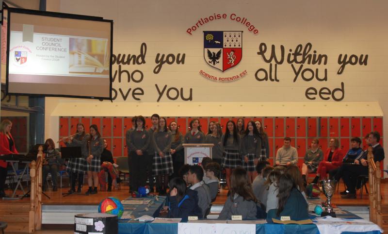 Laois School’s Student Council conference fosters sense of belonging