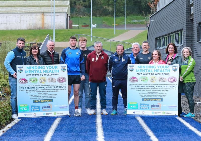Waterford GAA clubs welcome new signage promoting mental health supports 