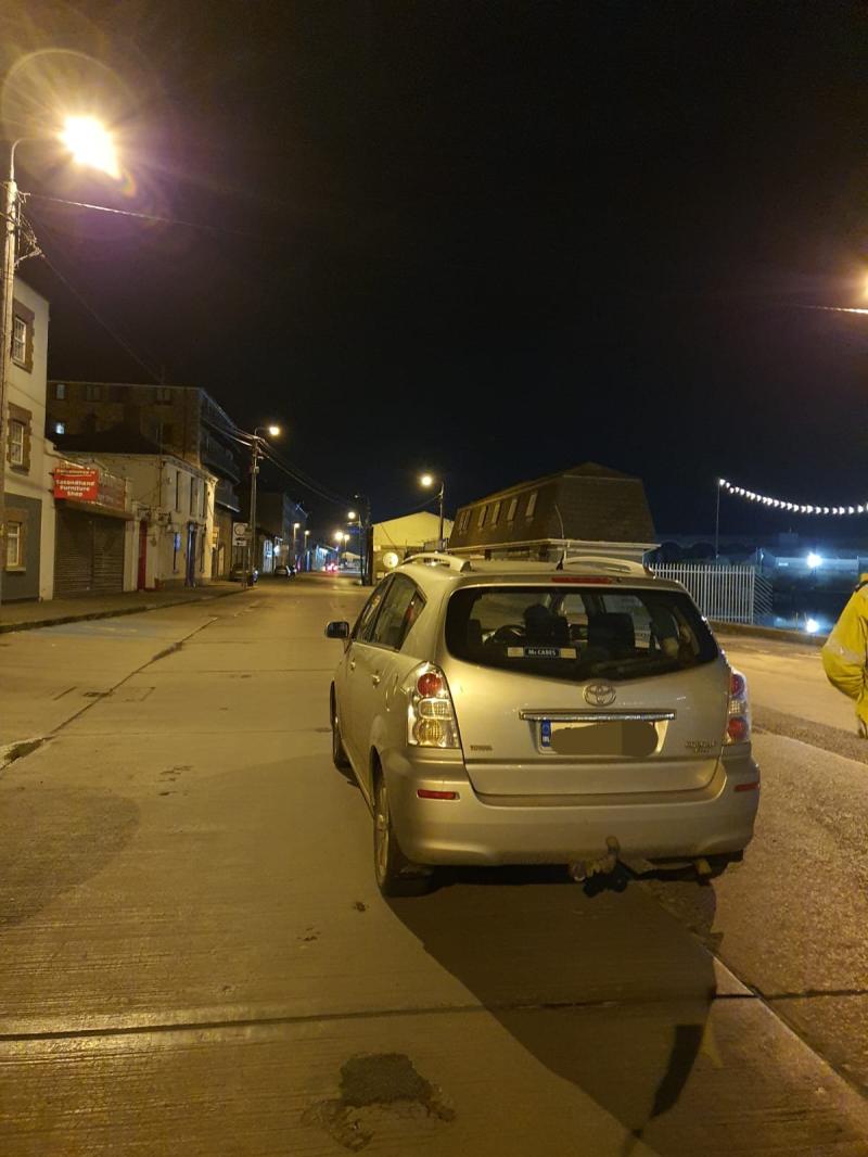 Dundalk gardai seize car with no license, insurance or tax, as driver tests for cannabis