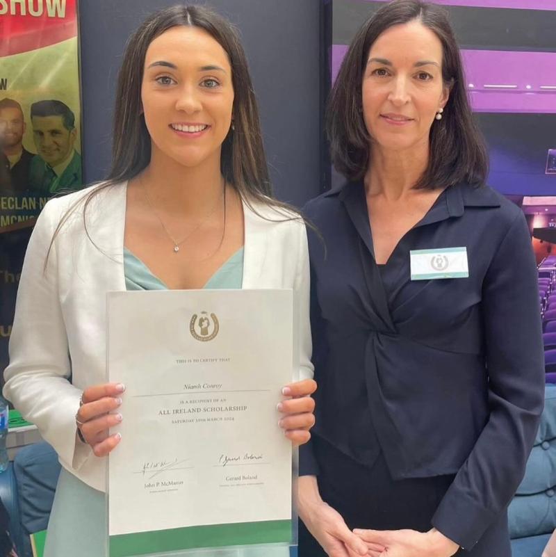 Portlaoise student receives All Ireland Scholarship