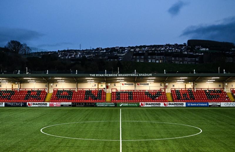 Ryan McBride Brandywell Stadium