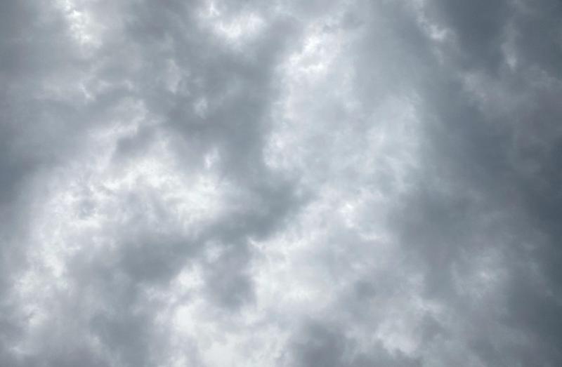 Clouds with outbreaks of rain is expected in today’s weather forecast