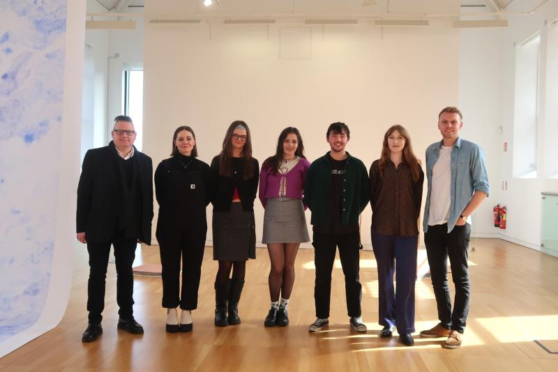 Leitrim artist Laura Grisard hosted Artist Talk at Luan Gallery