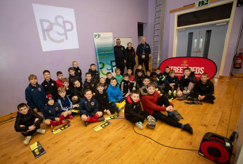 Manchester United Foundation host Street Reds Easter Festival in Derry