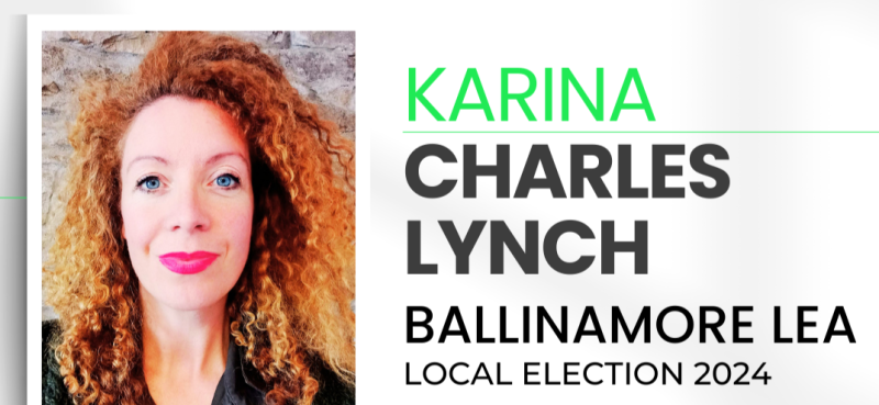 Karina Charles Lynch announces candidacy for Independent Ireland in Leitrim LEA