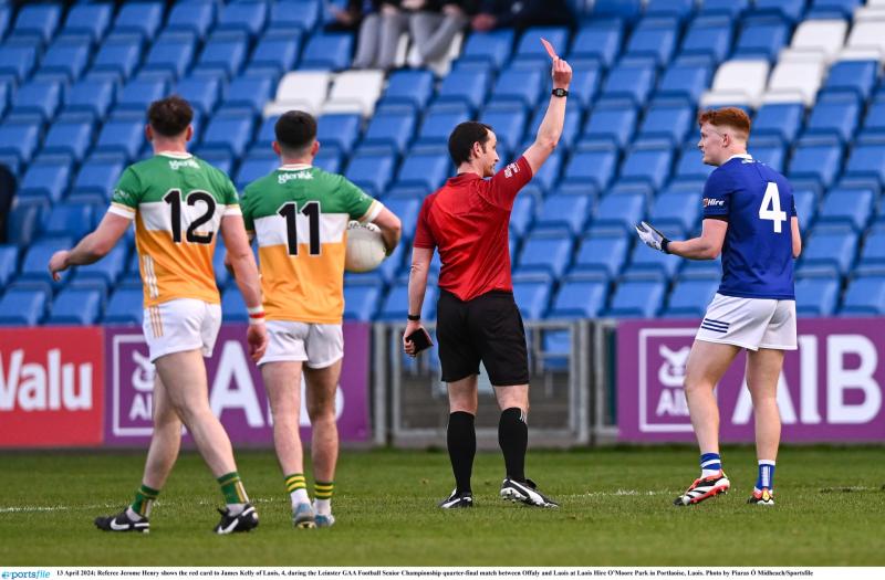 Impressive Offaly let their football do the talking in long awaited win over 14 man Laois