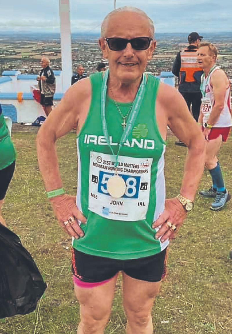 County Champion - John Corry crowned  Tipperary Masters Road champion for first time