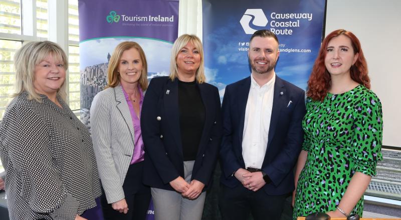 Council’s Tourism Team welcomed speakers from Tourism NI and Tourism Ireland to a recent event in Cloonavin.