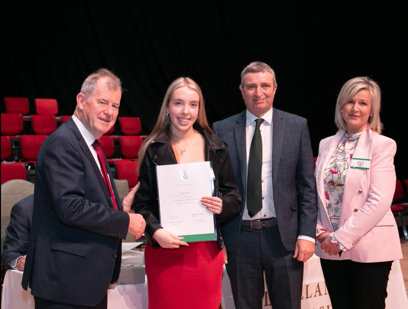 Carlow Student Honoured at all Ireland Scholarships Award Ceremony 