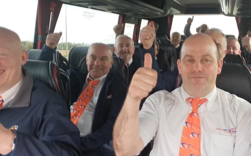 McGinley Coaches say a massive thank you  to the people of Donegal