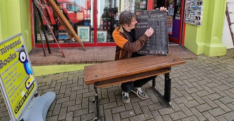 Rare items from former Letterkenny school on sale at Universal Books