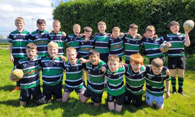 Sunshine and Ice Cream - Clonmel Rugby Minis represented Tipperary with at Muskerry Blitz 