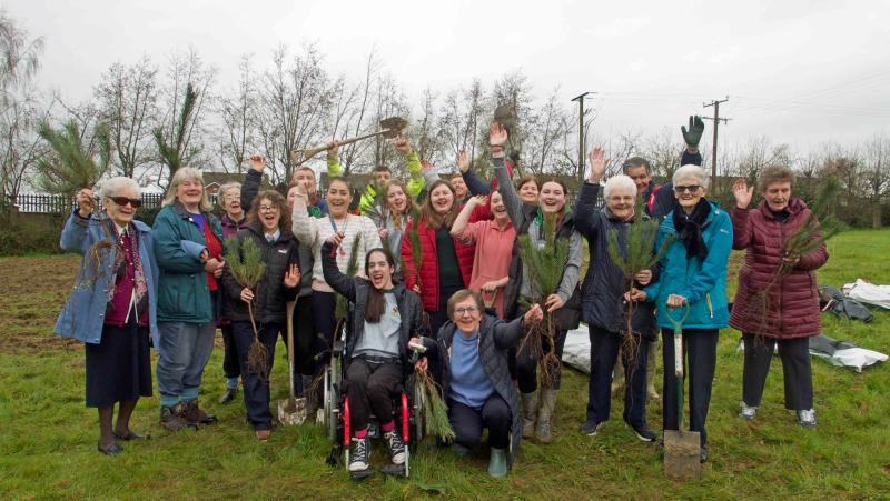 Tipperary convent does its bit to combat climate change by planting 1,200 native trees 