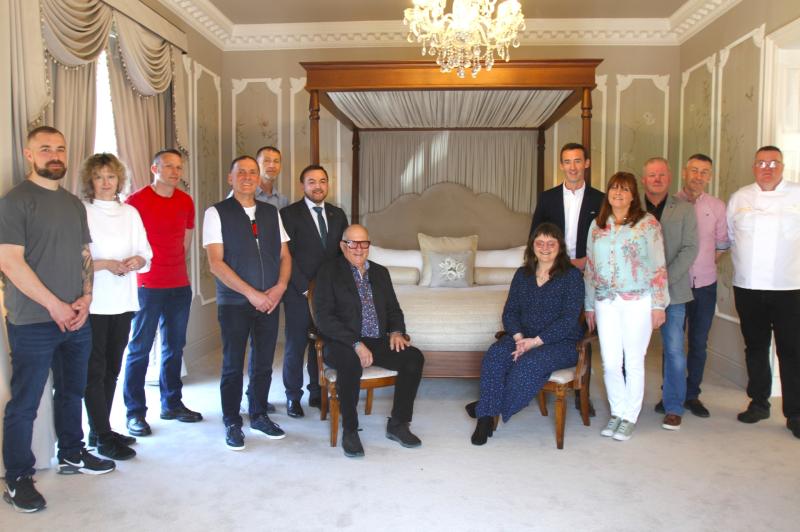 Offaly hotel celebrates completion of major refurbishment with Hugh Wallace