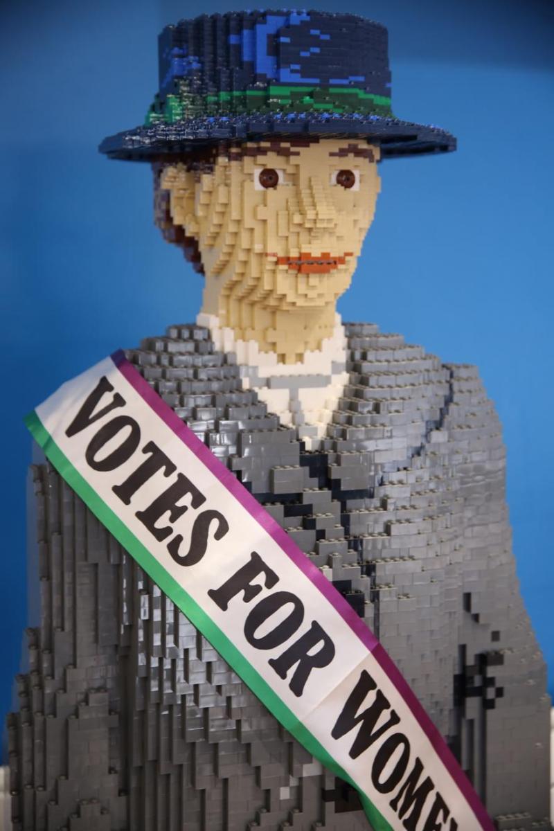 Life-size Lego model lands in Derry as part of this year’s Workers Rights and Social Justice Programme