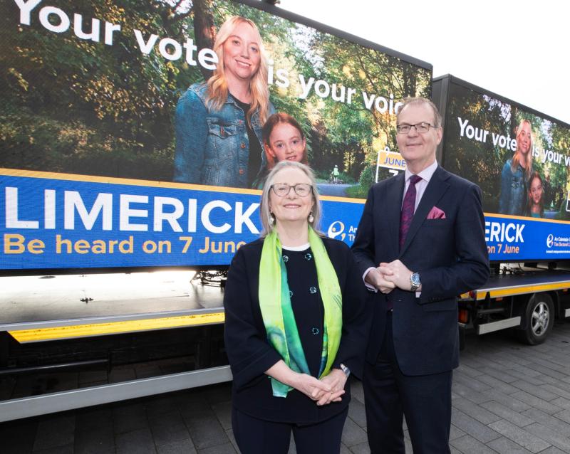 'Your vote is your voice' - Electoral Commission campaign in Limerick