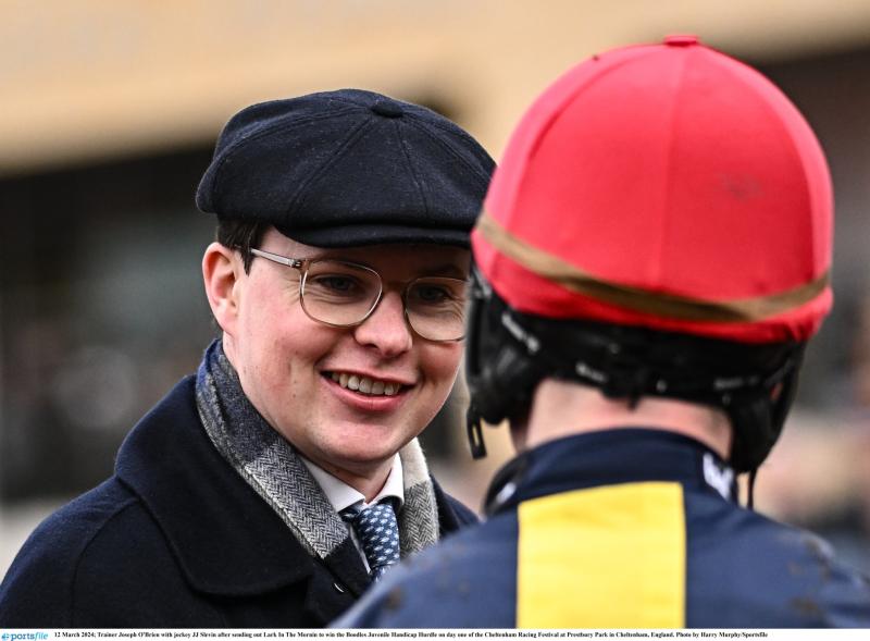 Joseph O'Brien looking for Je Zous to win  €65,000 contest today at Naas