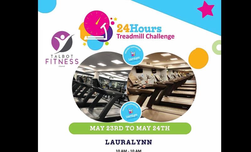 Get on the Tipperary treadmill to help LauraLynn hospice for children