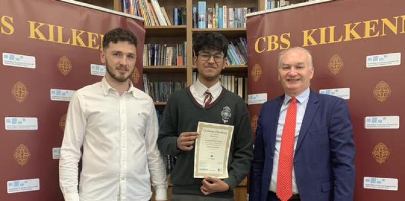 Kilkenny student recognised for outstanding achievement 