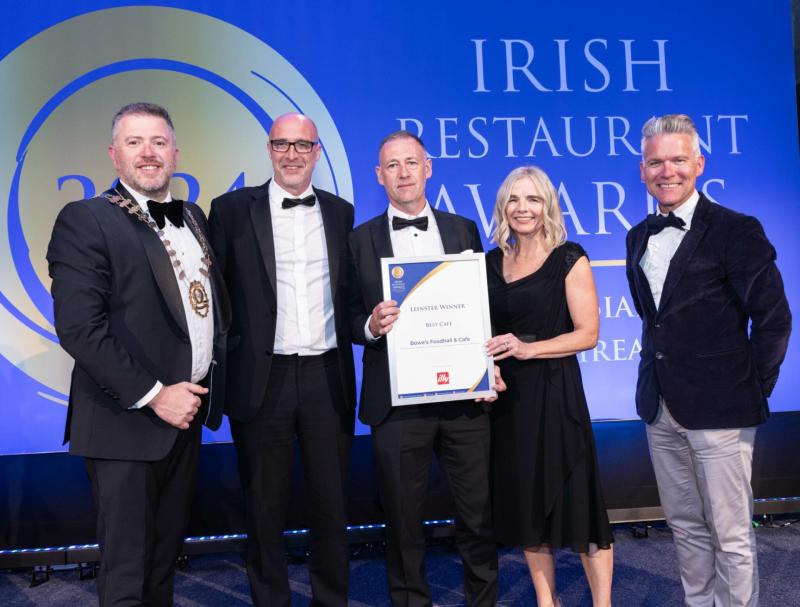 Big wins for Laois at the Irish Restaurant Awards 