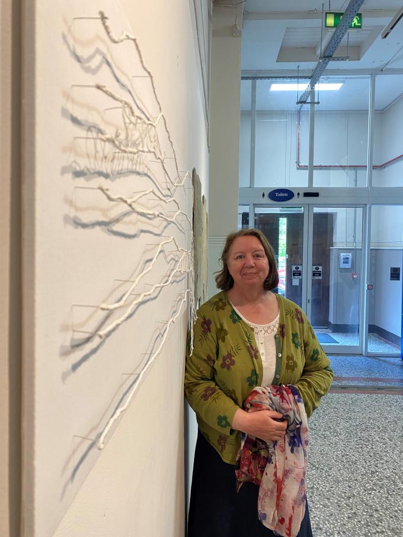 Kilkenny artist prepares for graduate exhibition of contemporary textile art