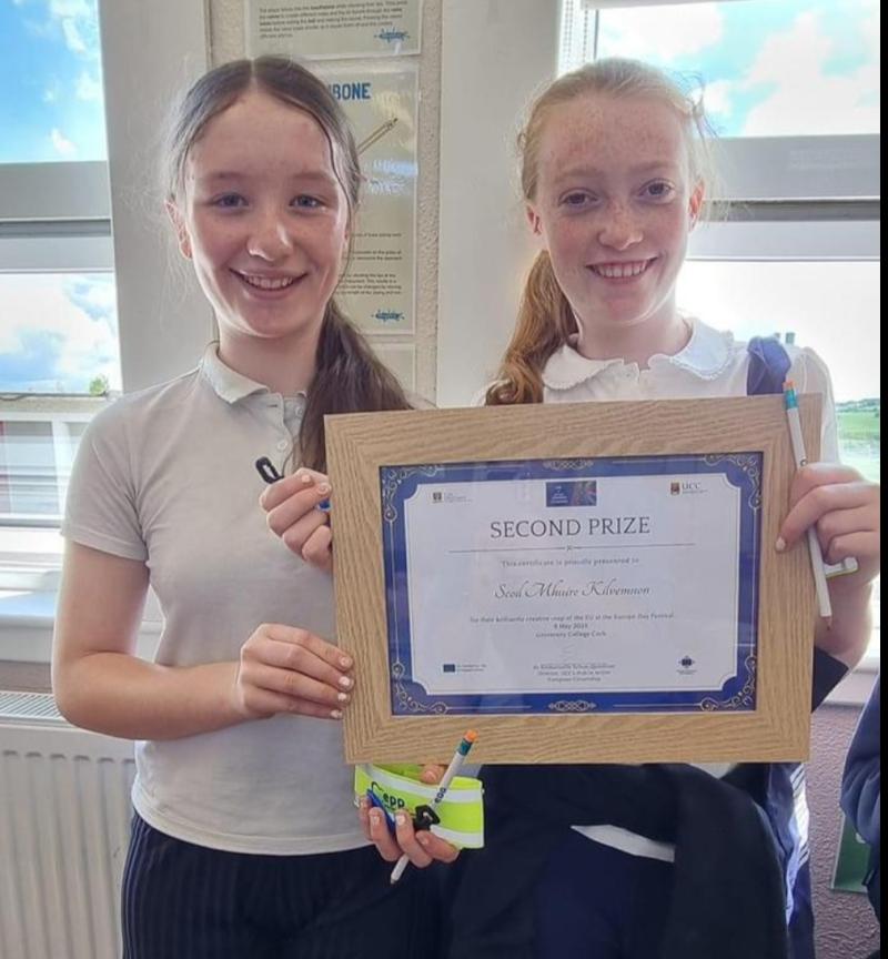 National creative writing awards for two Tipperary students who even got to name a whale