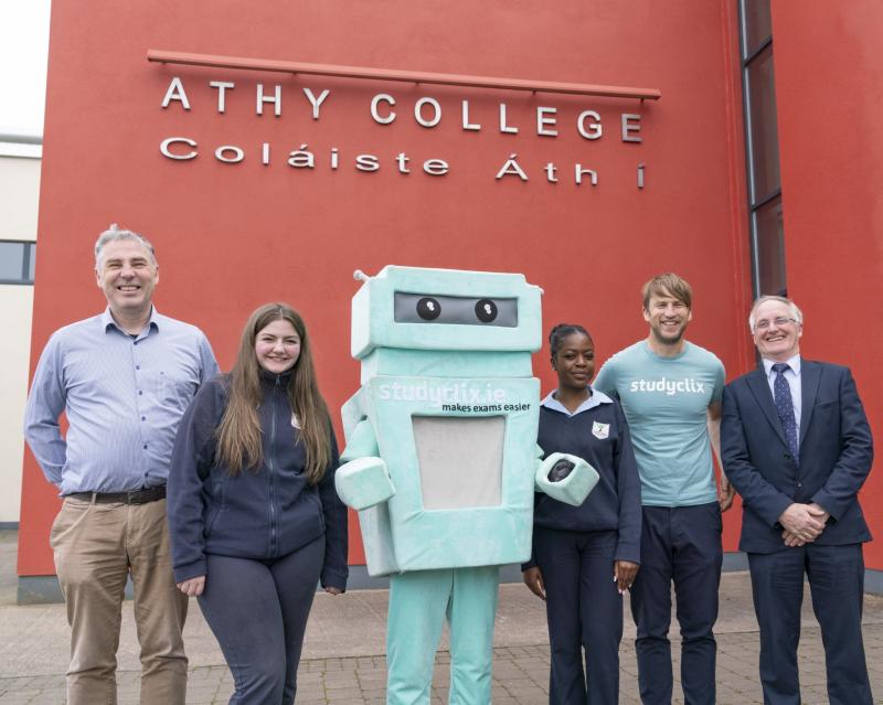 Students in Athy, County Kildare school get free access to Studyclix.ie with EnergyPro sponsorship 