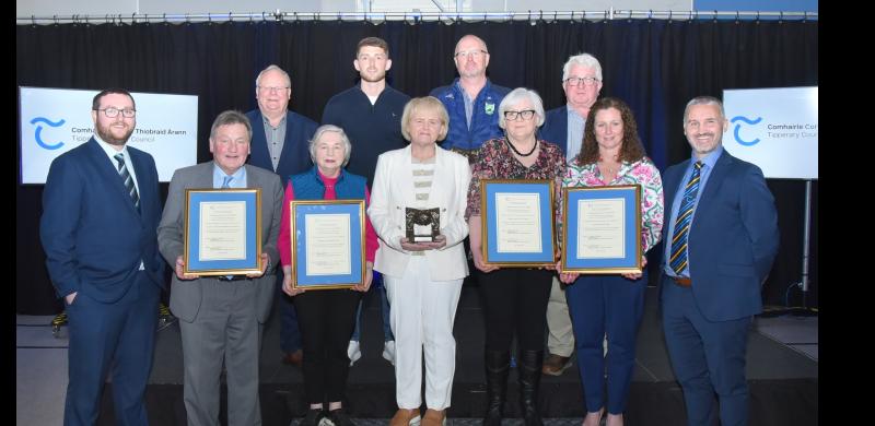 Community groups and soccer star honoured at Carrick-on-Suir Municipal District awards