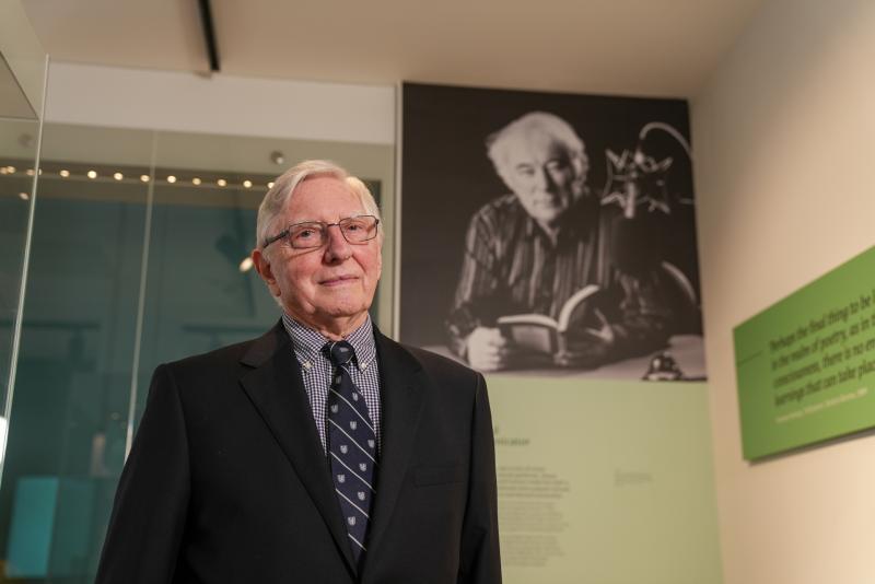 Queen’s alumni David Oliver shares his memories and letters with the newly opened Seamus Heaney Centre