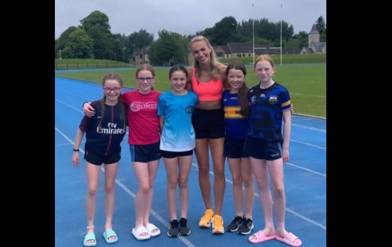 Look who these Tipperary athletes met when out for a run!