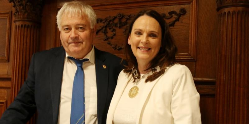 Councillor Niamh Kennedy is new Cathaoirleach of Donegal County Council