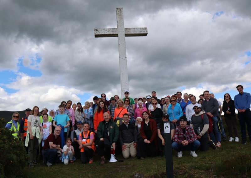 Tipperary and Waterford pilgrims join Light of Hope  path to Mount Melleray