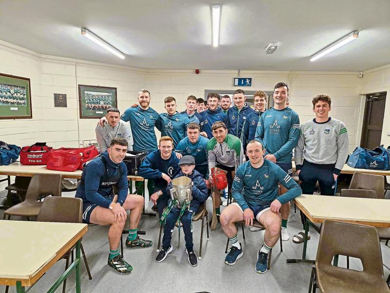 Resilient  boy with leukaemia has Limerick hurlers  in his corner 