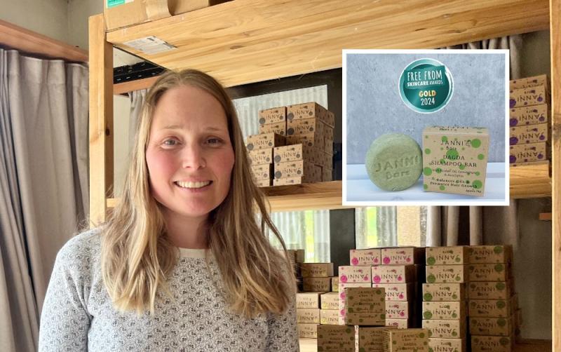 Sweet lips: Major success as Longford lip balm wins top European award