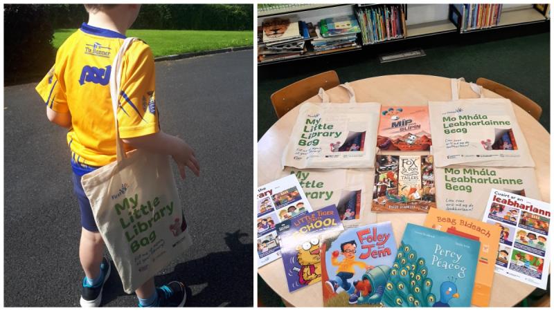 Clare libraries encourage little readers with free books for children starting school