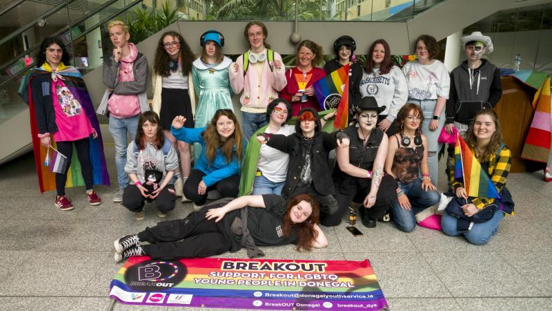 Donegal young people lead Ireland&rsquo;s largest Pride parade in Dublin