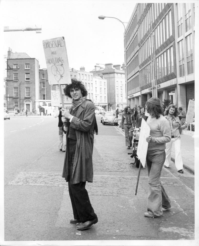 “We demonstrated to be considered part of the Irish race” - Derry man commemorates 50th anniversary of first Irish gay rights demonstration