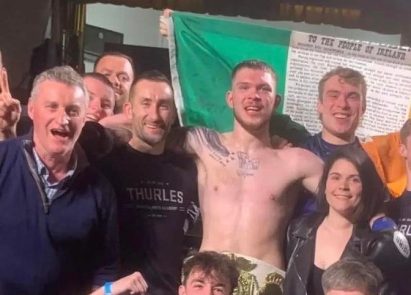 Tipperary kickboxer Liam Devaney wins the world title in London 