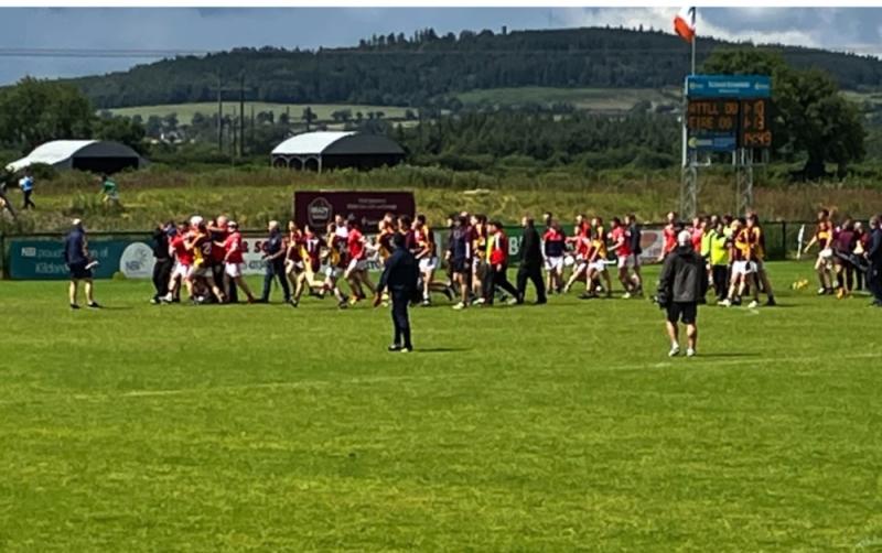 Mass brawl erupts following Kildare hurling Championship prelim