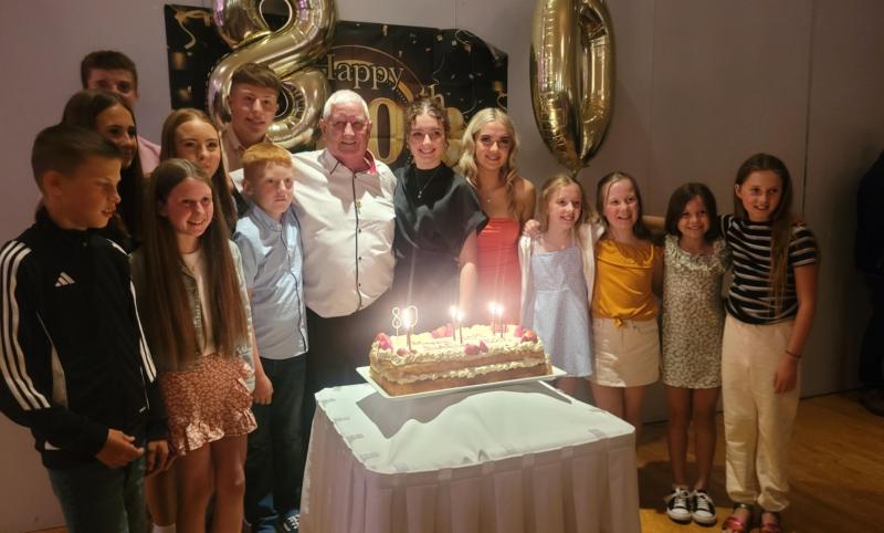 Local Tipperary man celebrates landmark birthday with friends and family