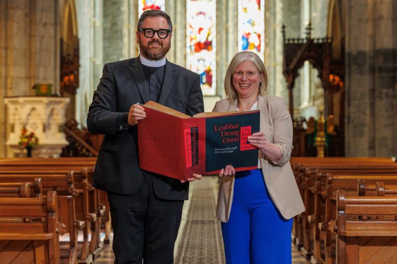 Homecoming of 700 year old manuscript to St Canice’s Cathedral 