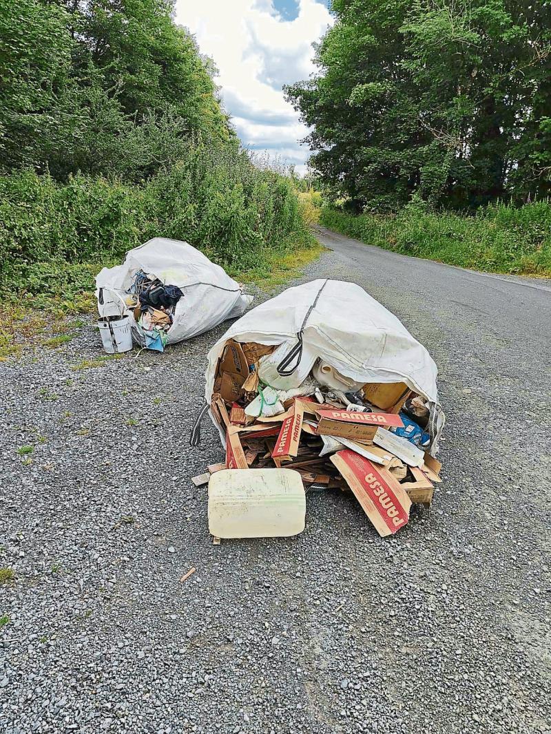 Dumping disgrace! Longford community volunteers outraged by illegal fly tipping 