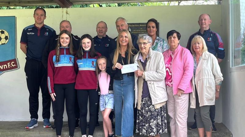 Day for Decy Barr at Donegal Town FC raises €6,000 for two vital charities 
