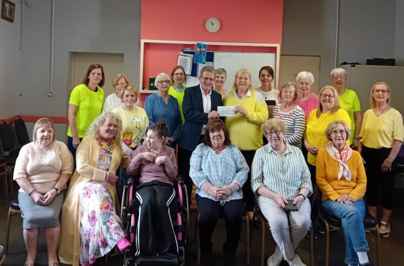 Ferbane Women's Group raise funds for Offaly Hospice