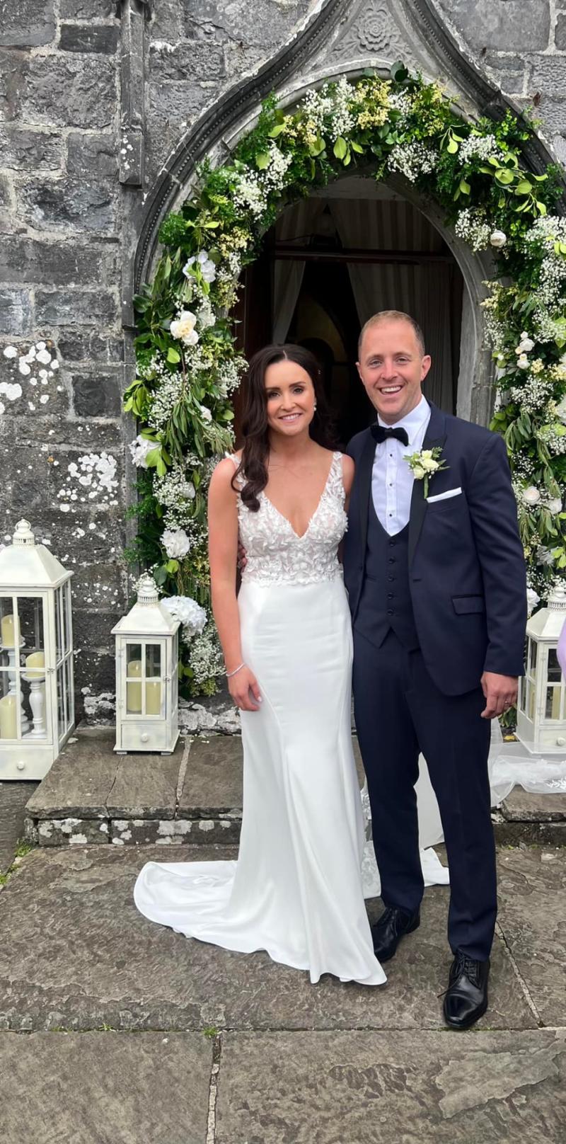 Wedding bells ring for Longford GAA player and his beautiful Mayo bride 