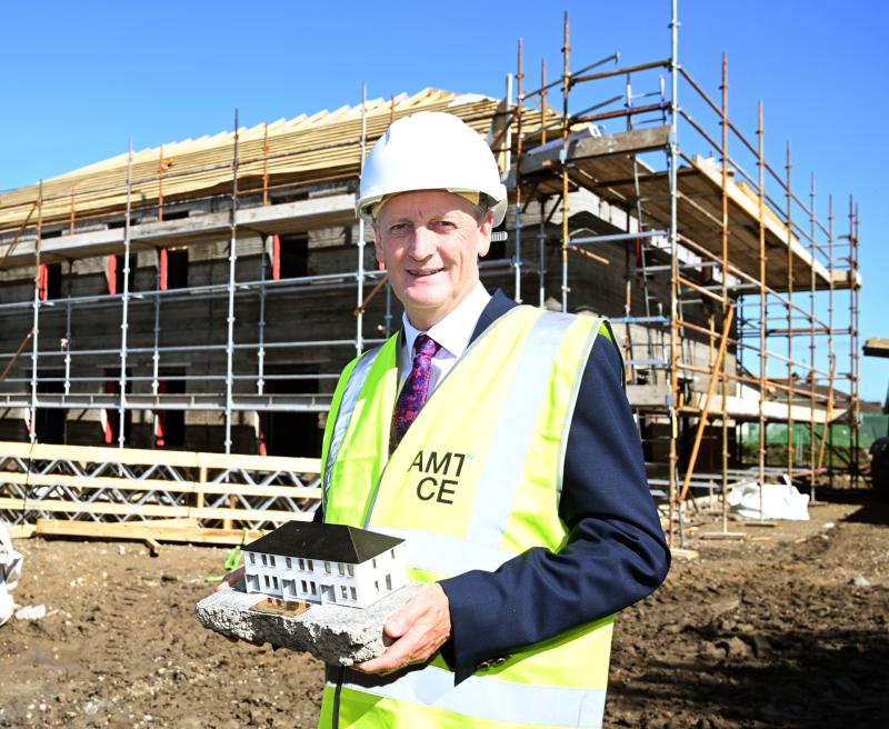 Louth Meath ETB recognised for role in building Ireland&rsquo;s first 3D concrete printed houses 
