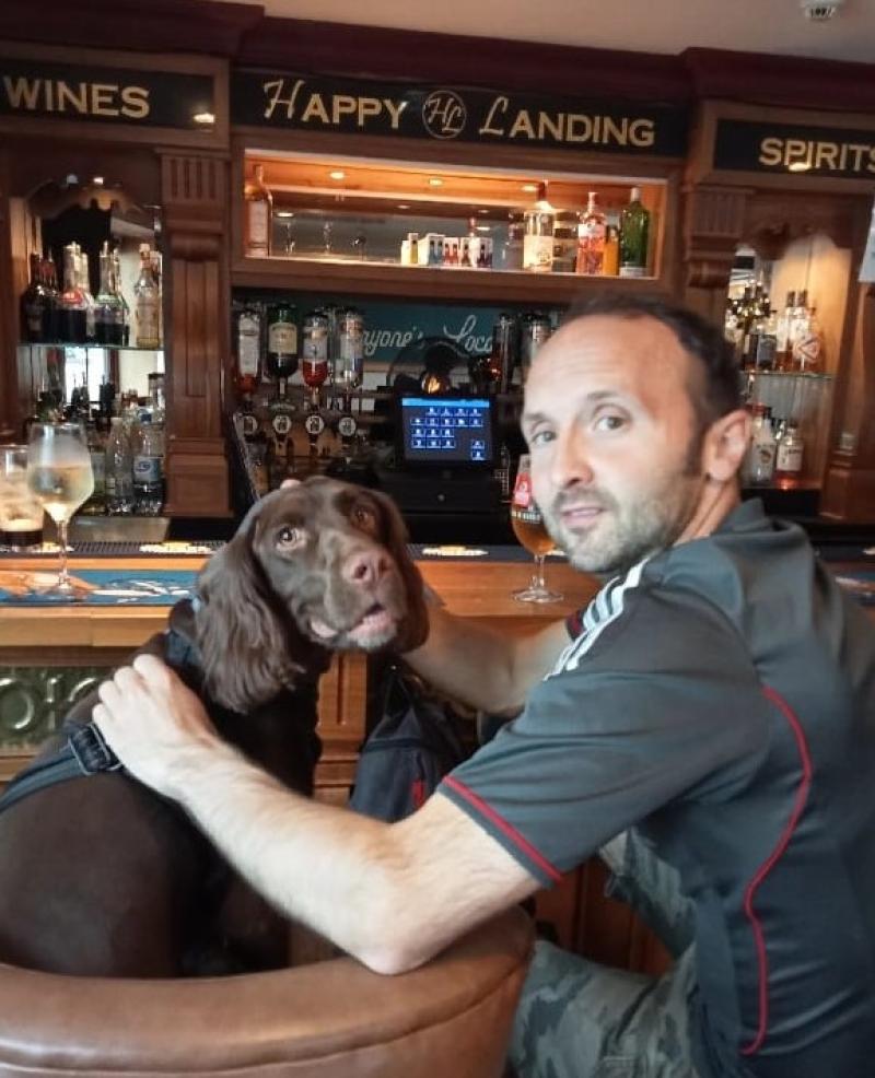 Rocky in the Happy Landung