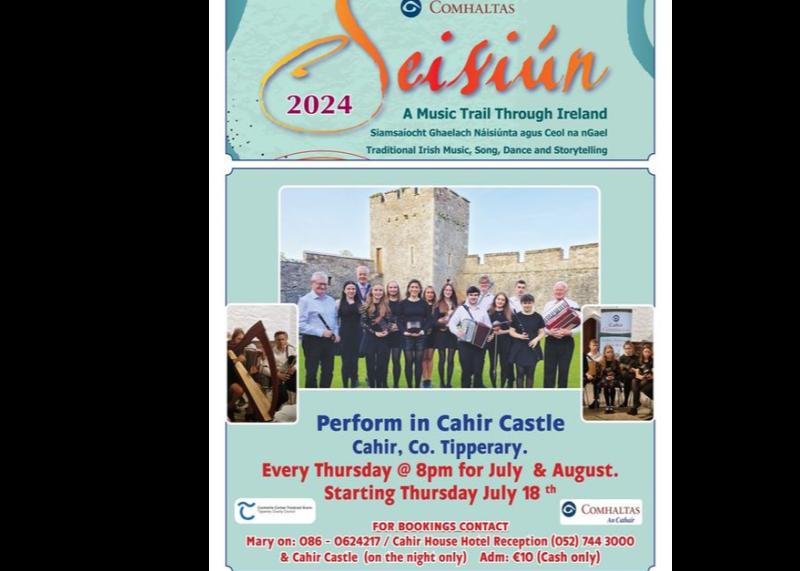 Join Tipperary musicians for a great night of traditional music